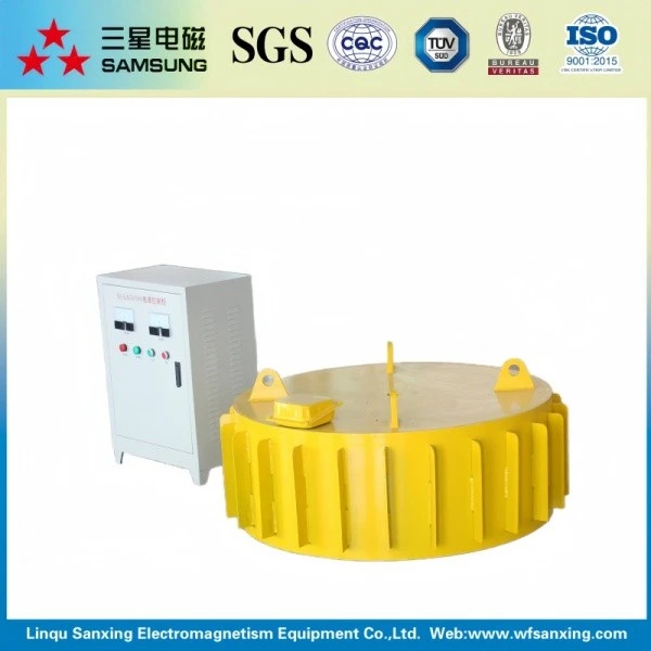 Special Dry Electromagnetic Iron Remover For Conveyor Belt factory